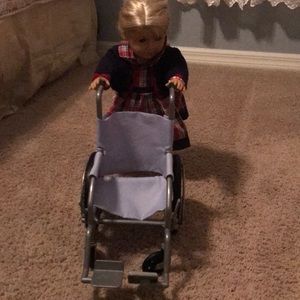 - American Girl Wheel chair Great Condition